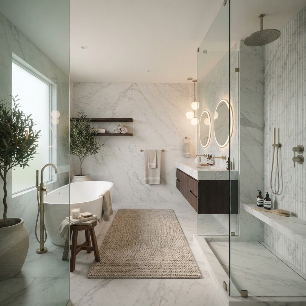 Spa-Like Bathroom